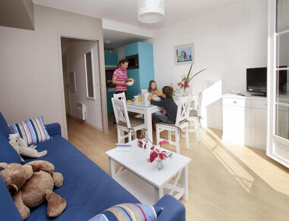 Residence Odalys Le Domaine Des Dunettes Cabourg Zimmer foto